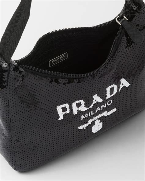 prada mini sequin bag|prada sequin bag for sale.